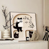 Cute Cat Dining Roomliving Room Cream Style Desktop Decorative Painting