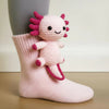 Plush Crochet Animal Cute Animal Socks