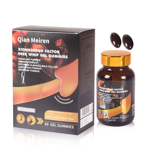 كبسولات شيونغشنغ فاكتور دير بيتزل اللينة للعناية بصحة الفم للرجال