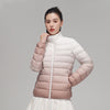 Down Jacket Women's Gradient Stand Collar Fashionable