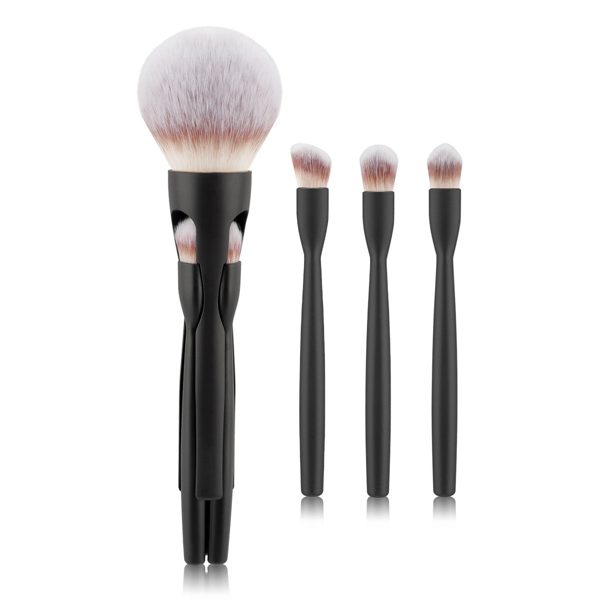 4-in-1 Magnetic Makeup Brush For Loose Powder And Eyeshadow
