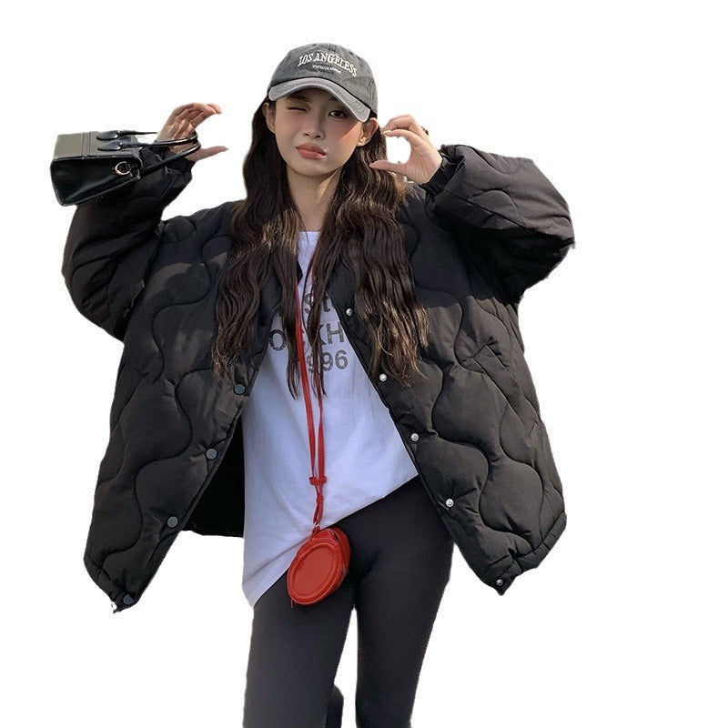 Loose Slimming Small Thin Cotton-padded Coat Trendy