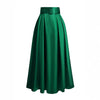 Women's High Waist Pure Color Skirt