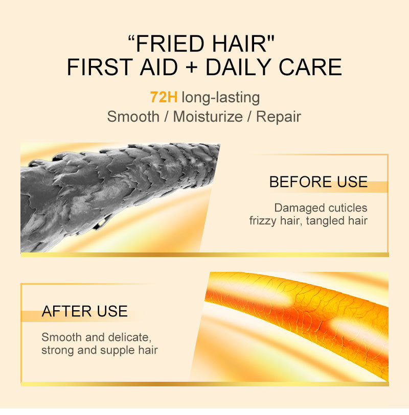 زيت عطري للعناية بالشعر، ناعم ولامع