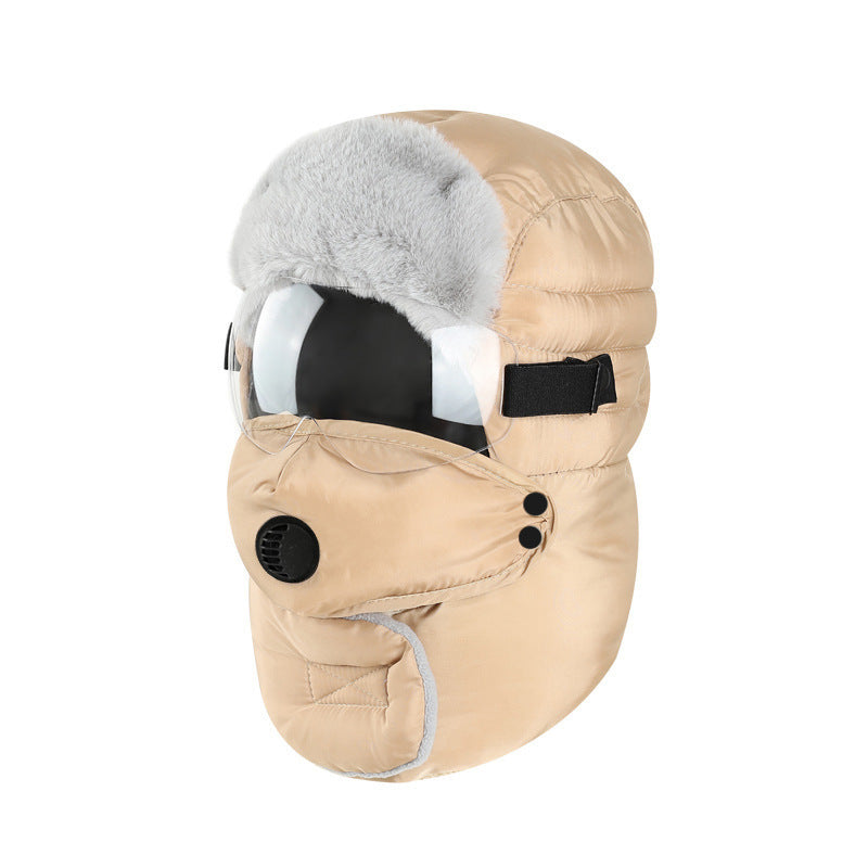 Men And Women Cold Protection In Winter Earflaps Warm Thickened Hat