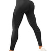 Women's Solid Color Casual High Waist Stretch Fitness Yoga Striped Trousers