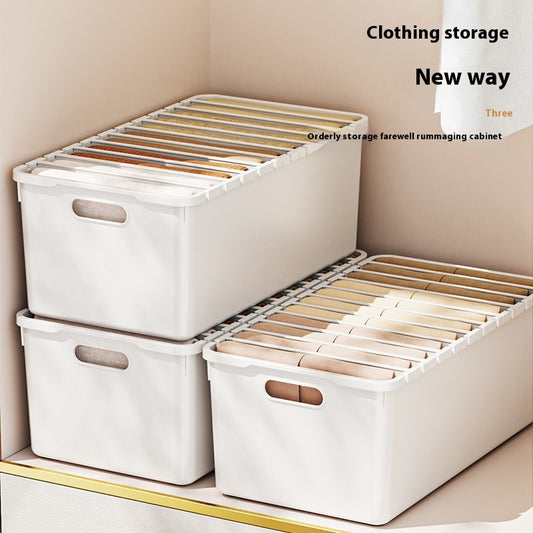 Clothes Storage Basket Household Clothing Finishing