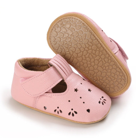 Semi Rubber Sole Non-slip Shoes Baby Toddler Shoes