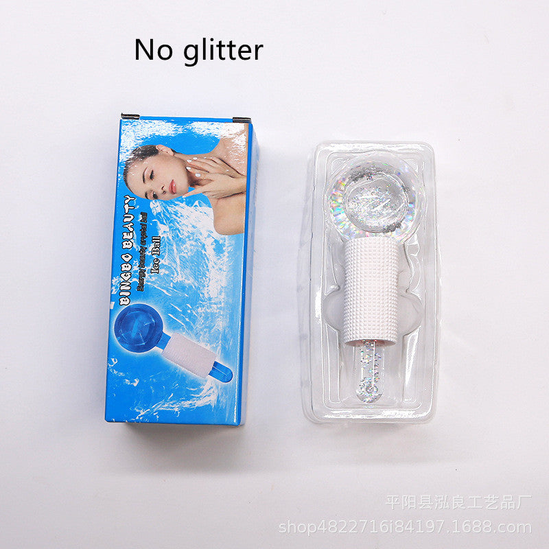 Crystal Ice Ball Ice Therapy Facial Massage Glass Beauty Ball