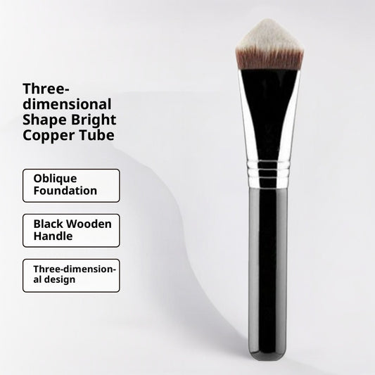 Single 3D4D Pyramid Contour Powder Foundation Brush Makeup Artist