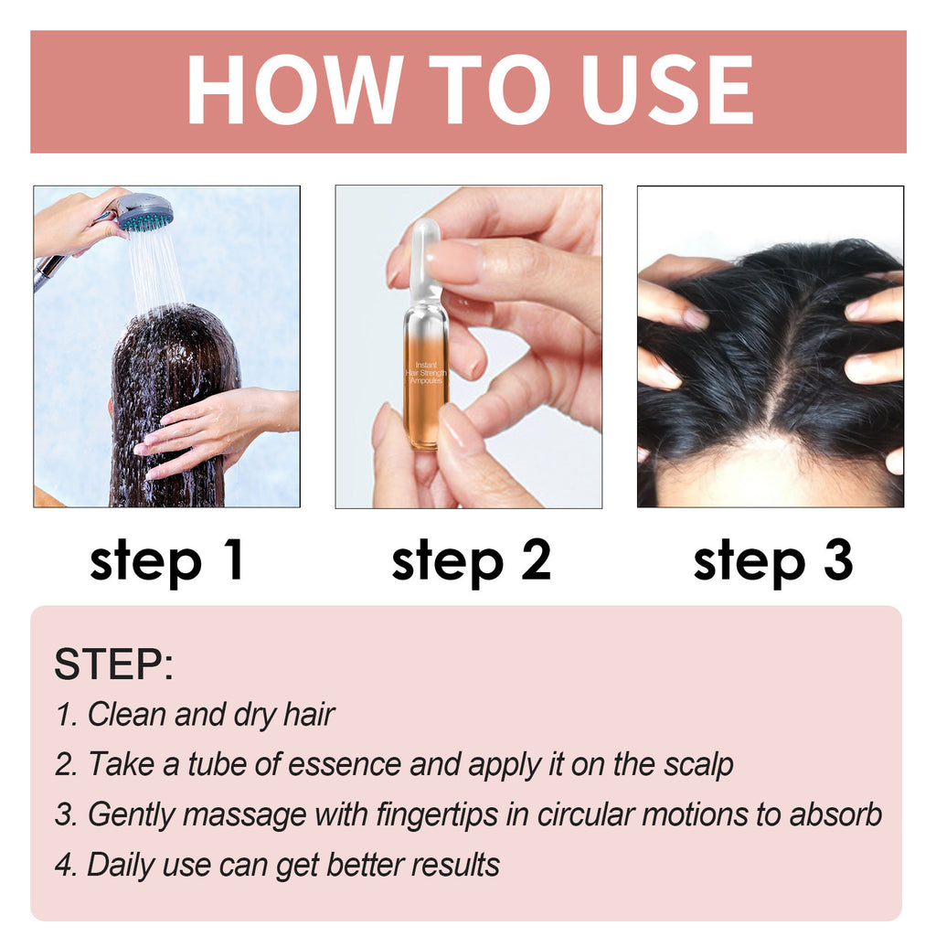 Thick And Tough Hair Care Scalp Massage Solution