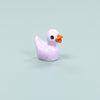 Resin Shrink Mini Little Duck Pendant