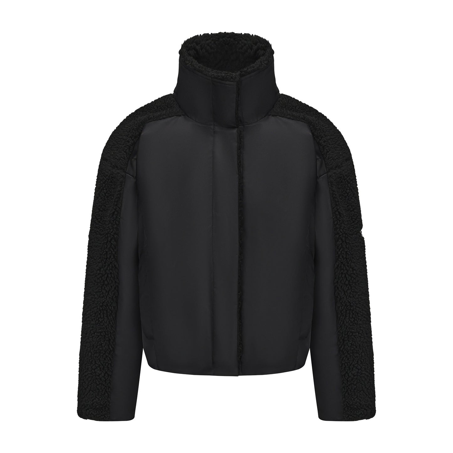 Women's Retro Loose Long-sleeved Lamb Wool Coat