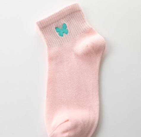 Women's Short Summer Mid-calf Sports Cartoon Women's Socks