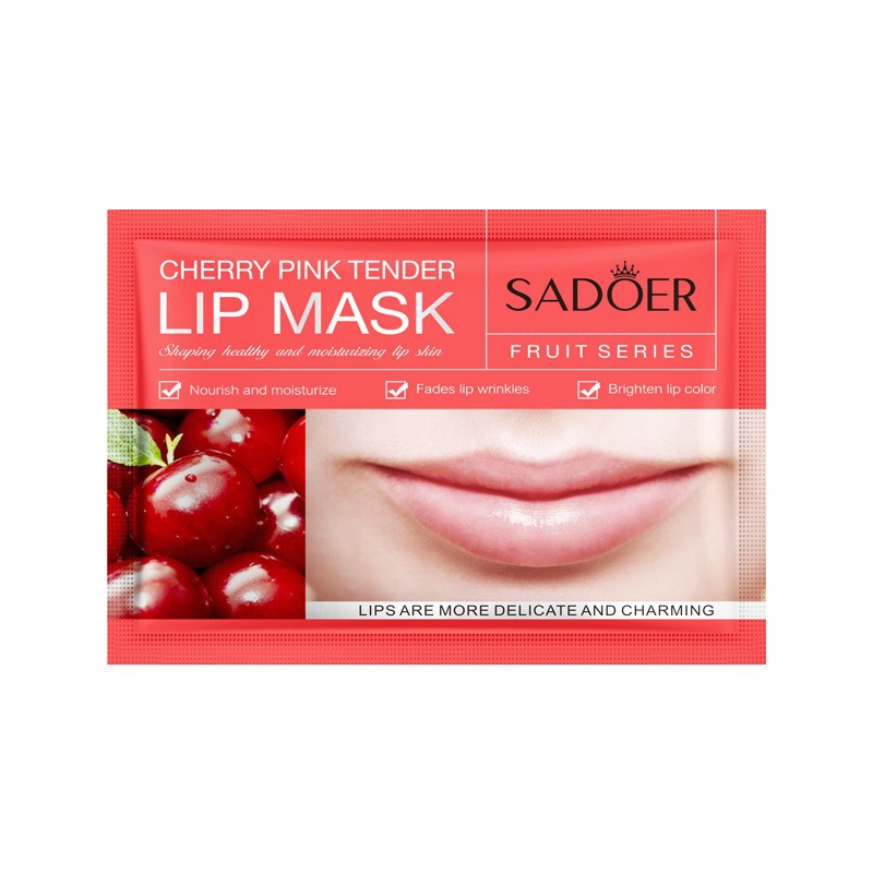 Full English Lip Mask SADOER Avocado Fruit Series Lip Mask