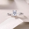 Eternal And Unchanging - A Wedding Ring Set With Top-quality Moissanite S925 Silver And Platinum-plated Diamond Can Be Tested With A Diamond Pen