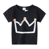 Children's Short Sleeve Boys And Girls T-shirt Cartoon Half Sleeve Top