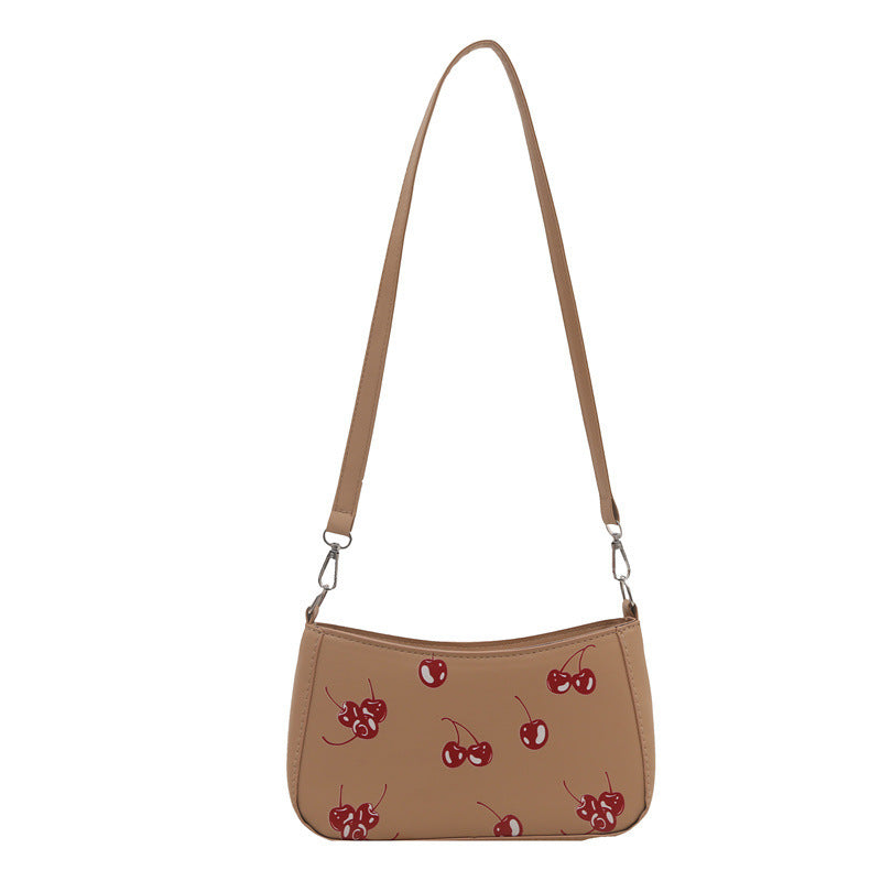 Casual Versatile Underarm Bag Printed Commuter Portable