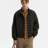 Stand Collar Jacket Men Autumn Pilot Silhouette Short Coat