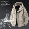Loose Cargo Waterproof Jacket Coat Hooded