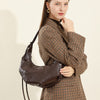Crossbody Croissant Leather Shoulder Underarm Bag