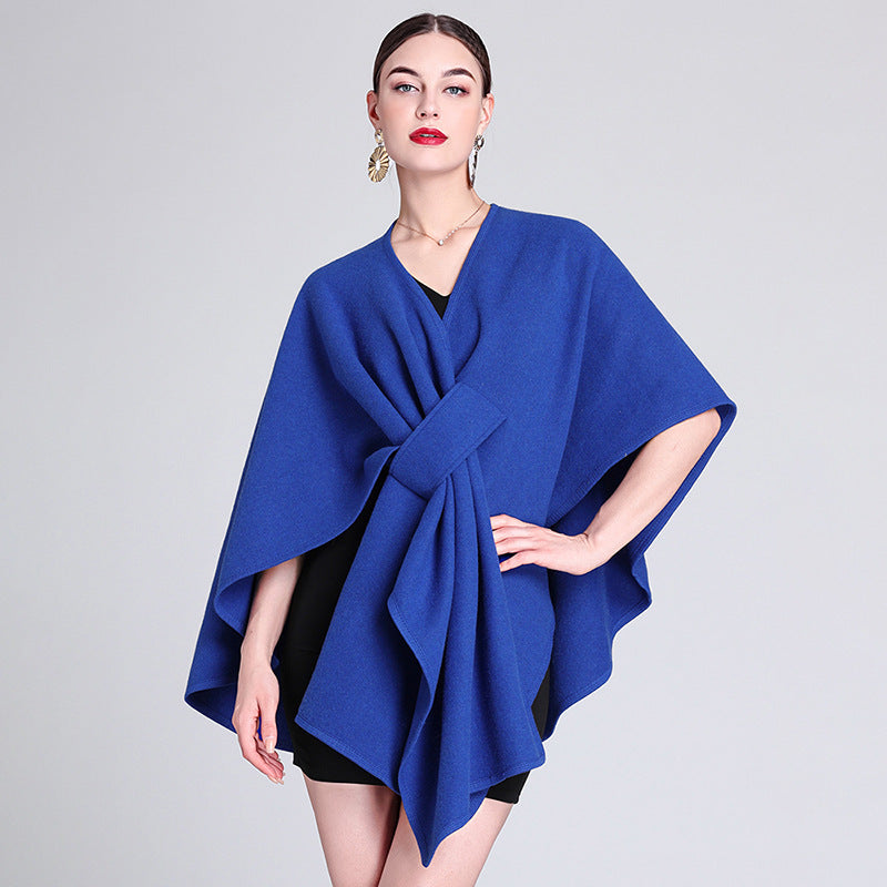 Fashion Shawl Cape Outer Wear