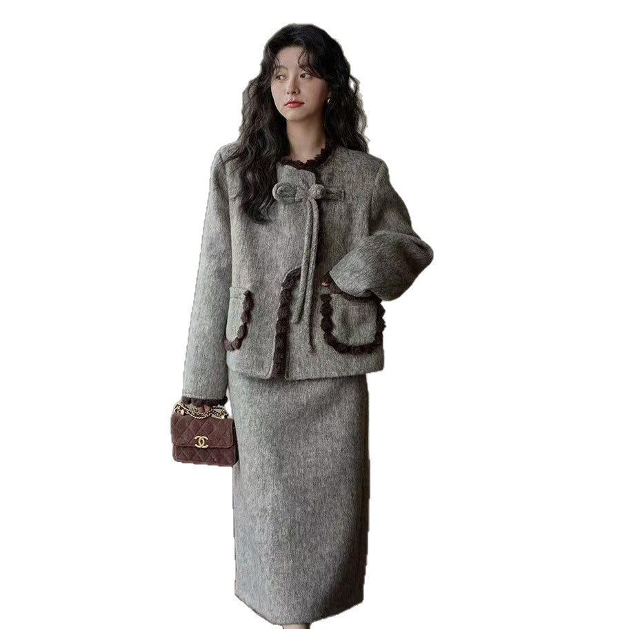 Women's Loose Skirt All-match Suit