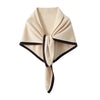 Knitted Triangular Binder Shawl For Women