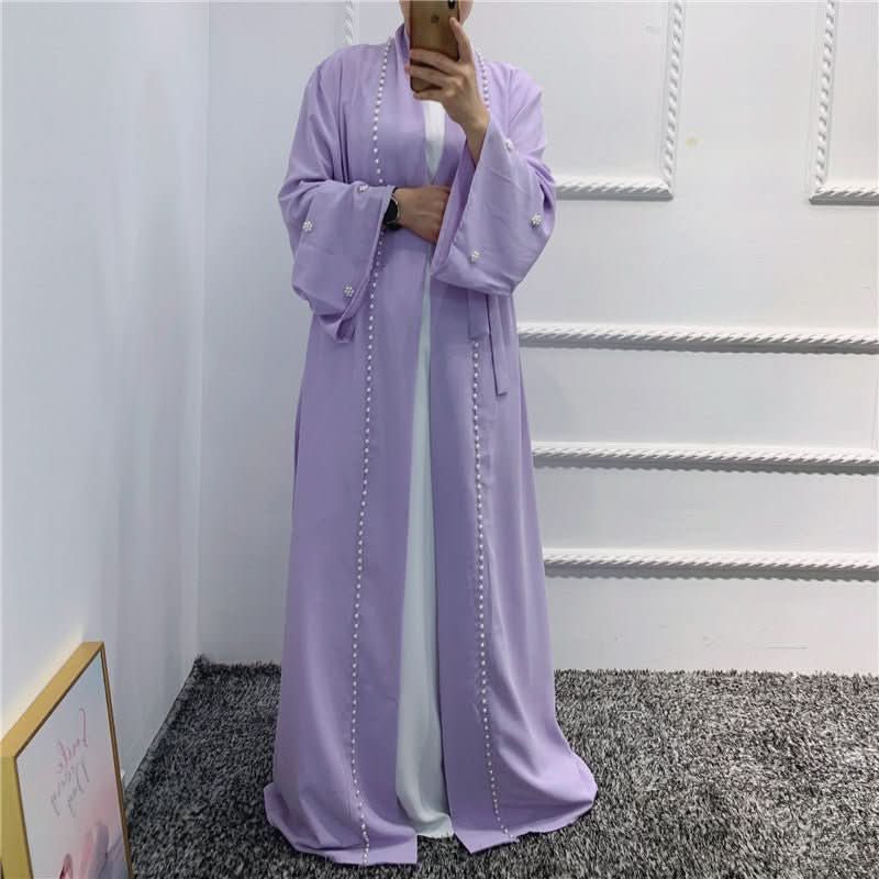 Eid Kaftan Moroccan Abaya Dubai Turkey Hijab Muslim Fashion - Eshtree
