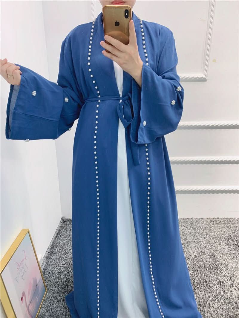 Eid Kaftan Moroccan Abaya Dubai Turkey Hijab Muslim Fashion - Eshtree