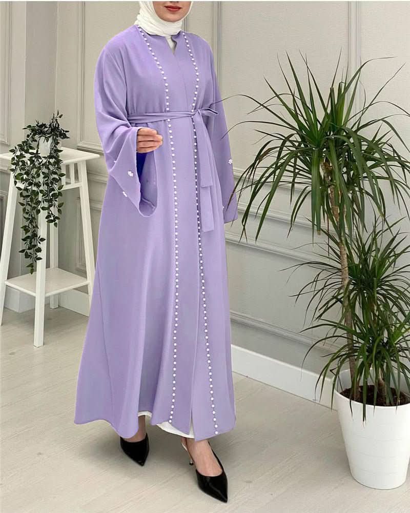 Eid Kaftan Moroccan Abaya Dubai Turkey Hijab Muslim Fashion - Eshtree
