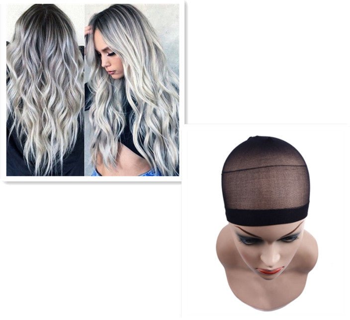 European and American female long curly wigs - Eshtree