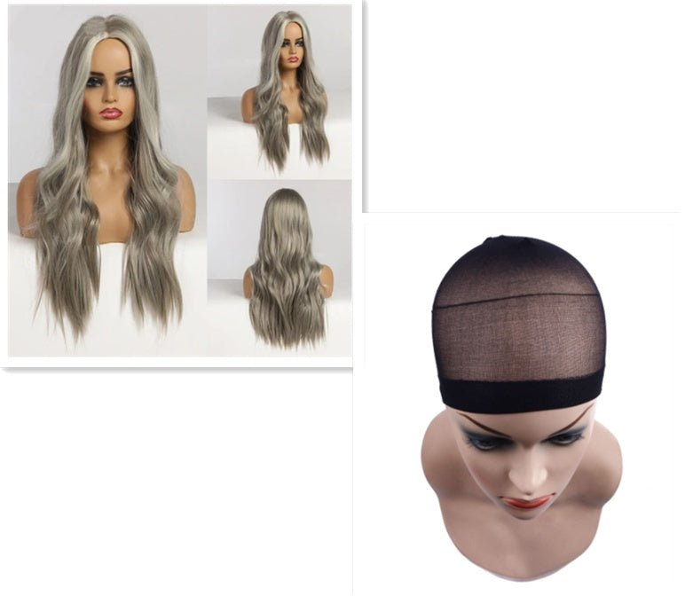 European and American female long curly wigs - Eshtree