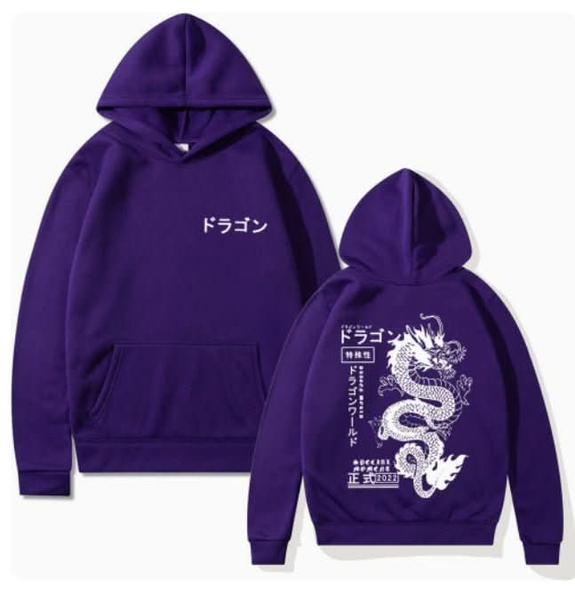 European And American Simple Printed Dark Style Hoodie - Eshtree