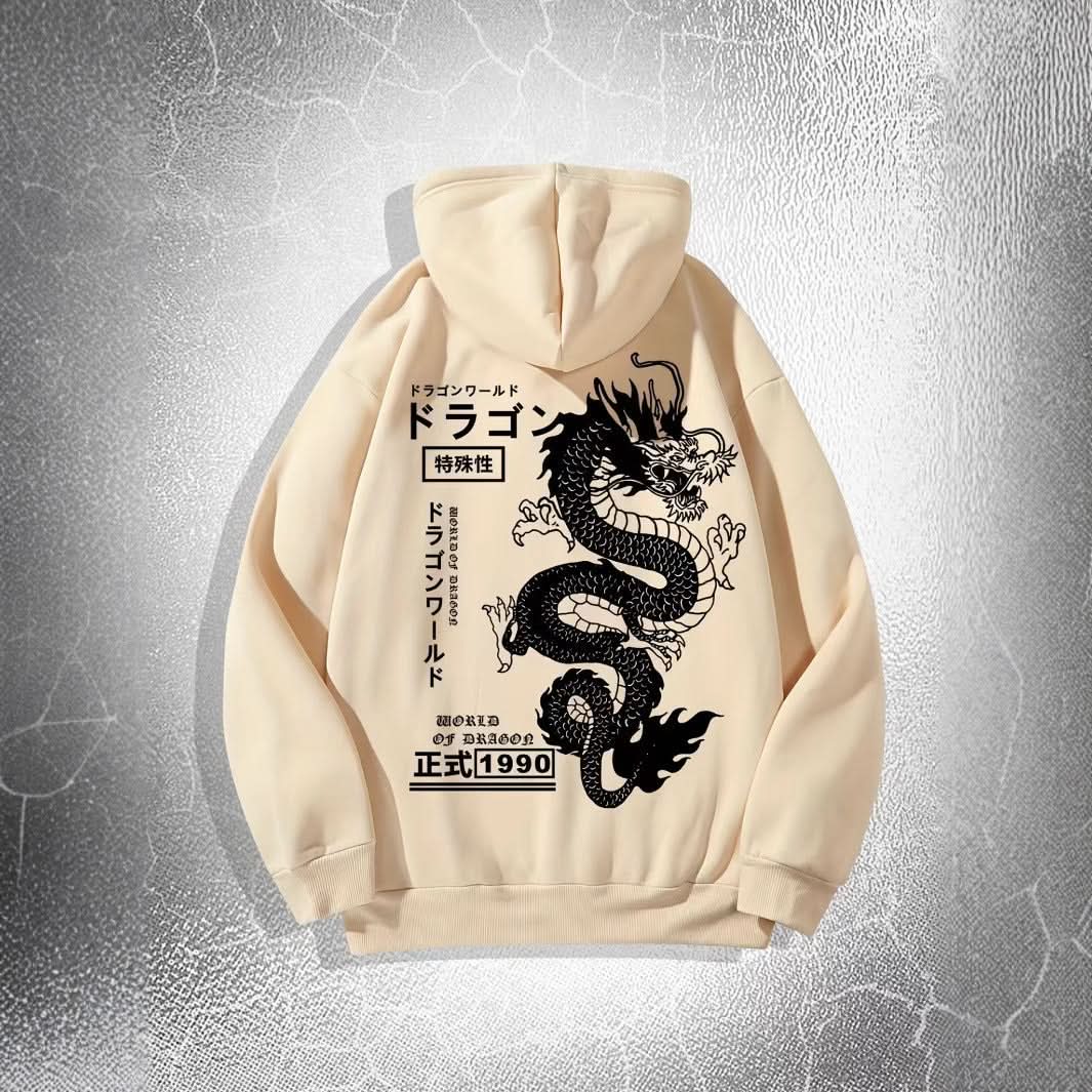 European And American Simple Printed Dark Style Hoodie - Eshtree