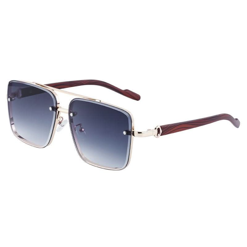 European And American Square Cut Sunglasses For Men - Eshtree
