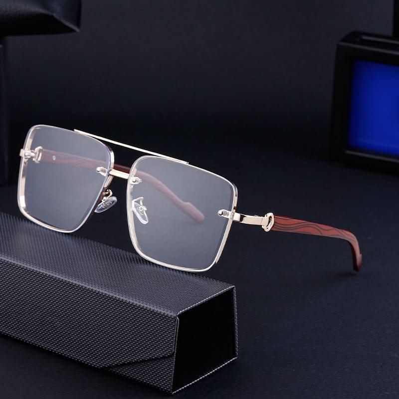European And American Square Cut Sunglasses For Men - Eshtree