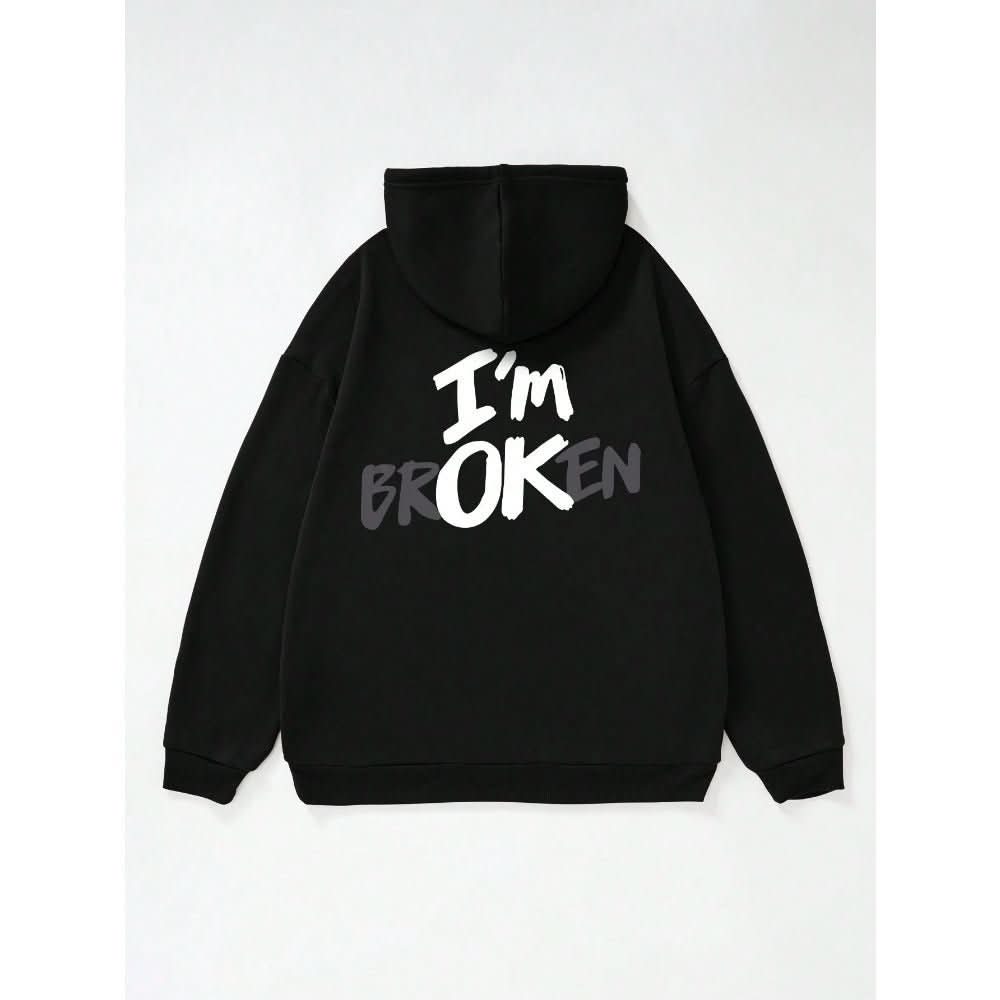 European Size Hoodie Im OK New Men's Hoodie Hip Ho - Eshtree