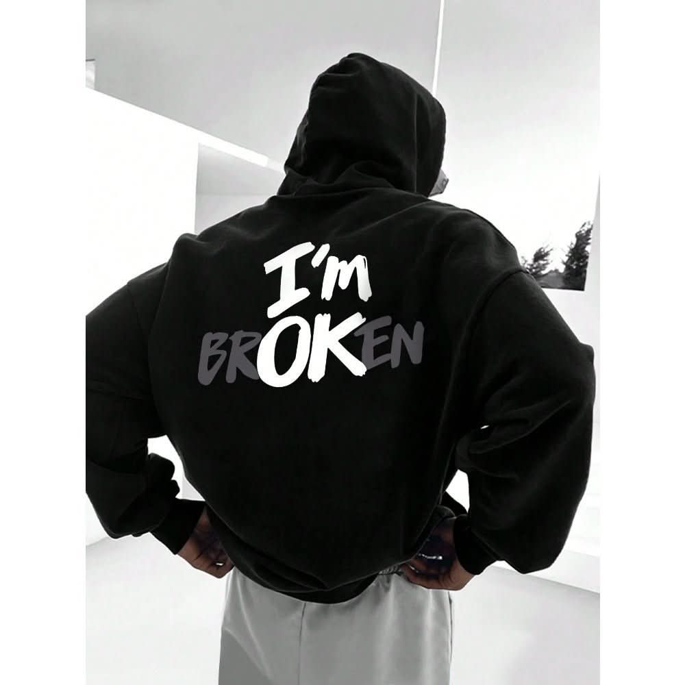 European Size Hoodie Im OK New Men's Hoodie Hip Ho - Eshtree