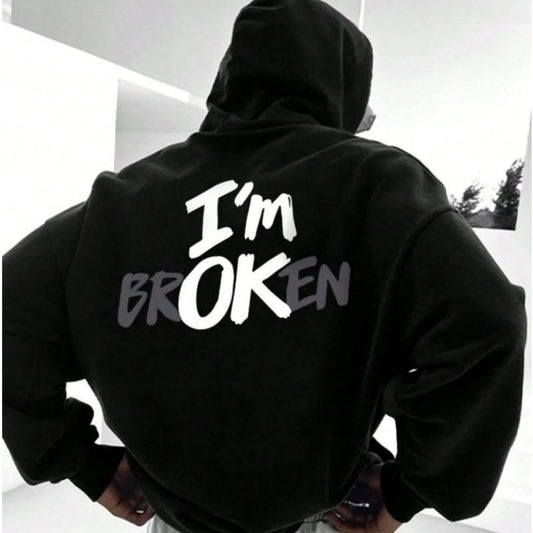 European Size Hoodie Im OK New Men's Hoodie Hip Ho - Eshtree