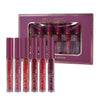 Fashion6-color Lip Glaze Bright  Gloss Lipstick Set