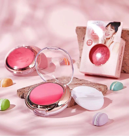 Women's Fashionable Natural Polishing Blush With Fine Pearlescent Repair