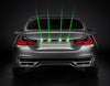 Car And Truck Laser Fog Light Warning Light Strong Light 100mw