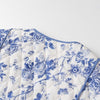 Loose Printed Thin Cotton Coat Jacket