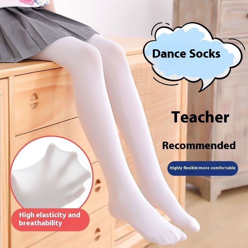 Children's Pantyhose Thin Velvet High Elastic Girls' Leggings