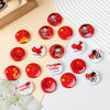 National Day Flag Barrettes Creative Hair Accessories Kindergarten Prizes