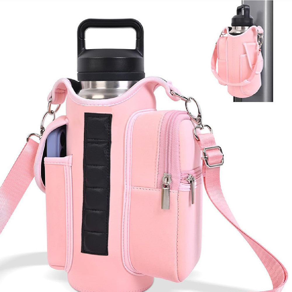 Portable Sports Kettle Bag Anti-collision Crossbody Cup Cover