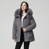 Hooded Padded Cotton Coat Women