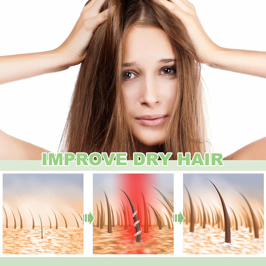 Hair Care Green Capsule Portable Moisturizing