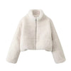 Fleece Short Cotton Jacket Jacket Coat